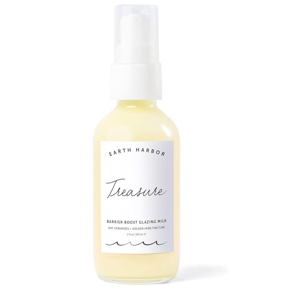 Earth Harbor Treasure Barrier Boost Glazing Milk Travel Size 0.33 fl oz
